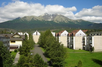 Slovensko Byt Tatranská Lomnica, Exteriér